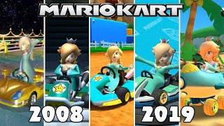 Evolution Of Rosalina In Mario Kart Games 2008-2019