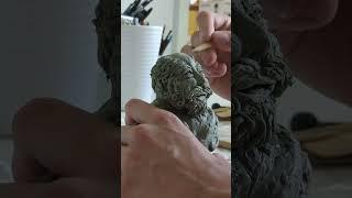 Sculpting a Character bust from my book - Merseus Sculpture - Art Vlog