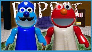 ELMO WAS INFECTED - Roblox Puppet All Chapters