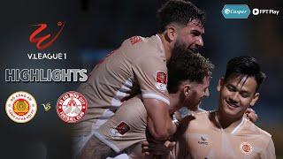 HIGHLIGHTS CÔNG AN HÀ NỘI - TP. HCM  MÀN RA MẮT THUẬN LỢI 3 ĐIỂM NHẸ NHÀNG  V.LEAGUE 202324