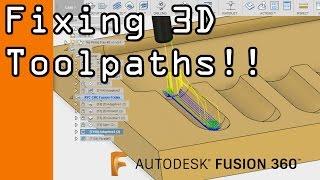 Fusion 360 CAM 3D Toolpath Containment   FF55