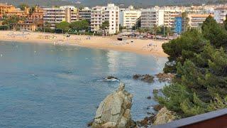 Туристическая тропа  Подымаюсь на гору  Скалистые берега  Lloret de mar Spain