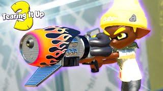 Splatoon 3 - Tearing It Up 3 Custom Range Blaster