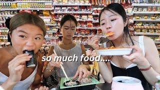 Eating ONLY at Japanese convenience stores for 24 hours *so good*