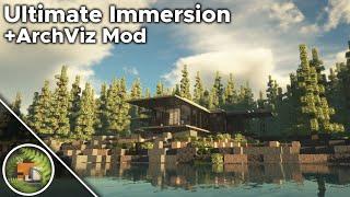 This Setup Completes Minecraft - @UltimateImmersion + ArchViz Mod