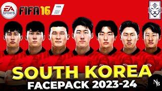 SOUTH KOREA NT FACEPACK FIFA 16 MOBILE