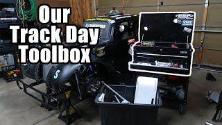 Our Track Day Toolbox Setup for Legend Cars