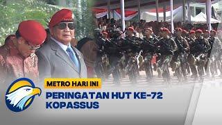 Prabowo Subianto Hadiri HUT ke-72 Kopassus