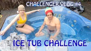 ICE TUB CHALLENGE - who can stay longer? TSF Challenger Vlog #4