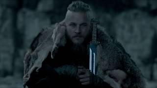 Vikings - Ragnar Lothbrok overlooking Preikestolen