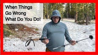 Backpacking Hack Fix Your Trekking Pole on the Trail