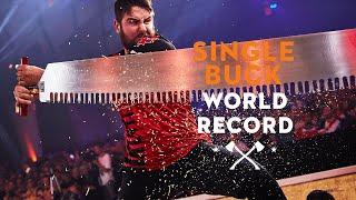 Single Buck World Record 2019  STIHL TIMBERSPORTS®