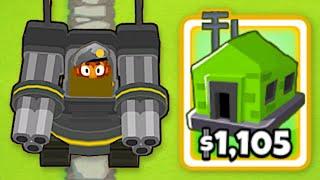 The ARMY BASE Tower In Bloons TD 6