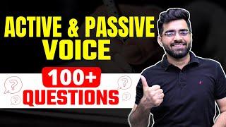 100+ Exam Oriented Practice Questions  Active Passive Voice  SSC BANK NDA CDS  Tarun Grover