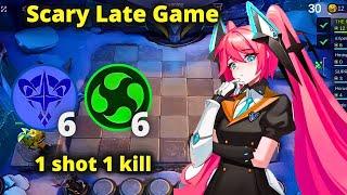 1 SHOT KILL LAYLA SCARY LATE GAME DAMAGE ASTRO ELEMENTALIST  MAGIC CHESS BEST SYNERGY COMBO TERKUAT