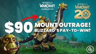 Gilded Brutosaur Drama WoW’s $90 Mount Sparks Player Backlash