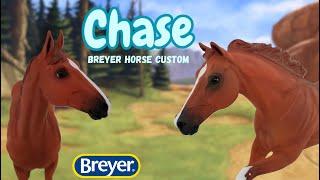 CHASE - BREYER HORSE CUSTOMS Cigar & Emerson Breyer Traditional Molds