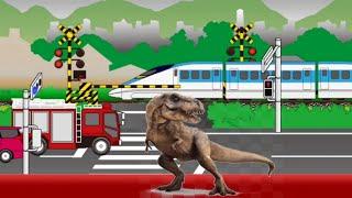 Railway Kereta Api Indonesia  Palang Pintu Kereta Api Indonesia  Dinosaurus