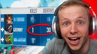 This Ana Had *30* DEATHS In An Overwatch 2 Game... So I Spectated Them