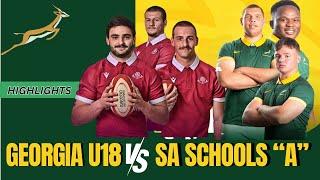 South Africa U18 A vs Georgia U18 Power vs. Speed in SA Series Showdown