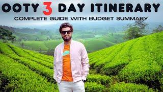 Ooty Coonoor Travel Guide 2024  3 Day Budget Itinerary  Ooty Coonoor Top Places  Ooty Toy Train