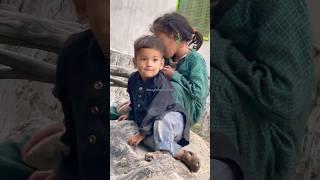 Gilgit Baltistan Kids Playing #kids #playing #kidsvideo #summer #travel