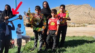 Nomadic Life A Brave Nomadic Woman Celebrates Her Children’s Victory After Winning️