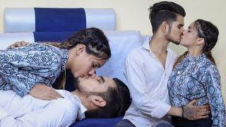 Physical Prank On My So Much Cute Boyfriend   Gone Romantic  Real Kissing Prank  Nancy Rajput