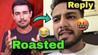 Dhruv Rathee ROASTED Elvish Yadav  Elvish Yadav Angry Reply To Dhruv Rathee