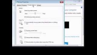 How to change the mouse speed in Windows 7