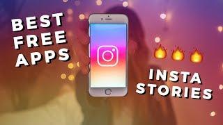 Top APPS for INSTAGRAM STORIES in 2018