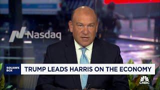 Trump holds 2-point lead over Harris with a big advantage on economy CNBC survey shows