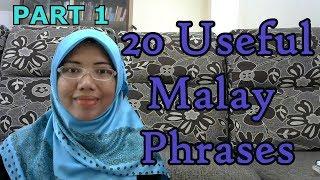 LEARN MALAY 98-20 Useful Malay Phrases 1
