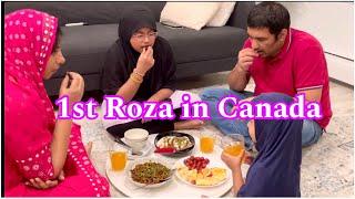 First Iftar Preparation in New House2024