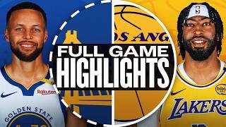 WARRIORS At LAKERS NBA PRESEASON FULL GAME HIGHLIGHTS October 15 2024