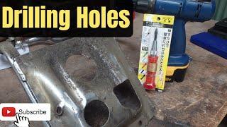 Drilling Holes in Plate Steel with HHS twist drills