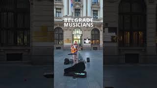 SERBIA  BELGRADE  Street musicians on Knez Mihailova St. pt.  III #travel #music