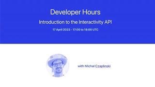 WordPress Developer Hours Interactivity API Americas