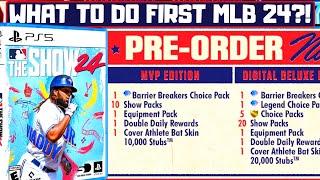 What YOU SHOULD DO FIRST in MLB The Show 24