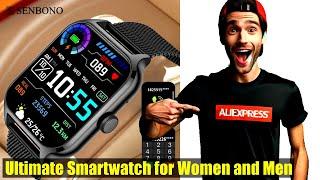 SENBONO New 1.91 Women Smartwatch Review Bluetooth Call Health Tracking and More