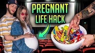 HOW TO SNEAK SNACKS INTO THE MOVIES Pregnant Life Hack