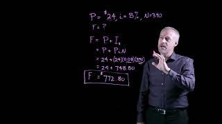 Comparing Simple Interest and Compound Interest - Engineering Economics Lightboard