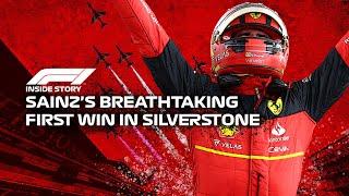 INSIDE STORY Carlos Sainzs Breathtaking First Win in Silverstone