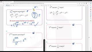 Temel Matematik- Üslü İfadelerde Karışık İşlemler