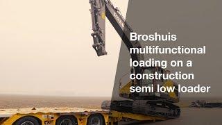Broshuis multifunctional loading thanks to our new semi-low loader