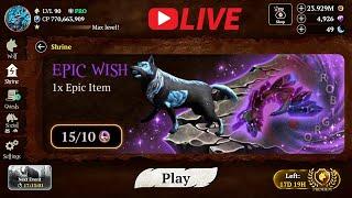  LIVE  The Wolf i Open 1x Epic Wish & PvP 