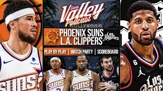 Phoenix Suns vs Los Angeles Clippers  LIVE Reaction  Scoreboard  Play By Play  Postgame Show