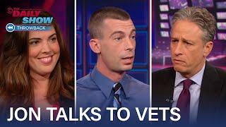 Jon Stewart Speaks to Two Veterans About Economic Reintegration  The Daily Show