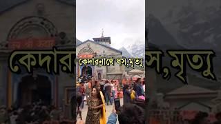 কেদারে ধস #kedarnath #landslide  #ytshorts