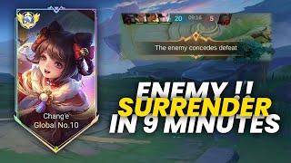 ENEMY SURRENDER IN 9 MINUTES  BUILD CHANGE TERSAKIT 2024  TOP GLOBAL CHANGE  E282